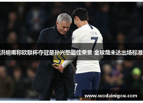 洪明甫称欧联杯夺冠是孙兴慜最佳荣誉 金玟哉未达出场标准